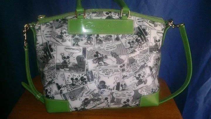 Comics Satchel with Green Trim OOAK Comics Satchel with Green Trim OOAK