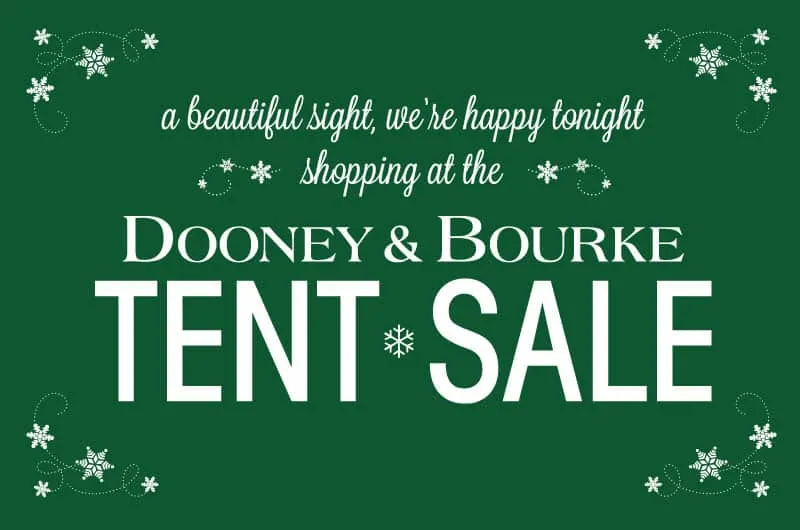 Dooney Tent Sale Featured