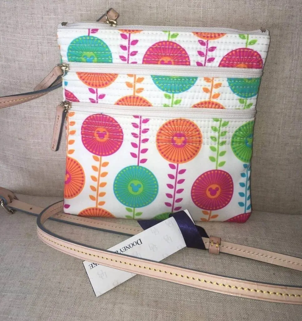 Flower and Garden Festival 2014 Triple Zip Crossbody OOAK Flower and Garden Festival 2014 Triple Zip Crossbody OOAK