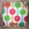 Flower and Garden Festival 2014 Triple Zip Crossbody OOAK (back)