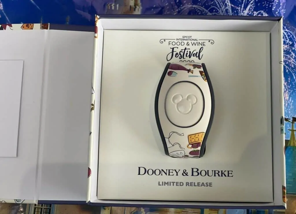 Food Wine Festival 2020 Magic Band by Dooney Bourke in box