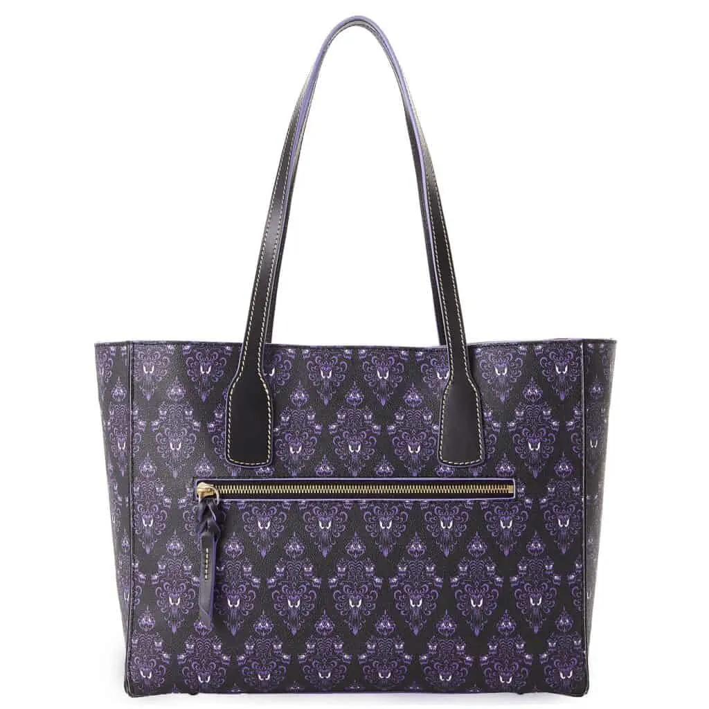 Haunted Mansion Wallpaper 2020 Tote (back) by Dooney & Bourke