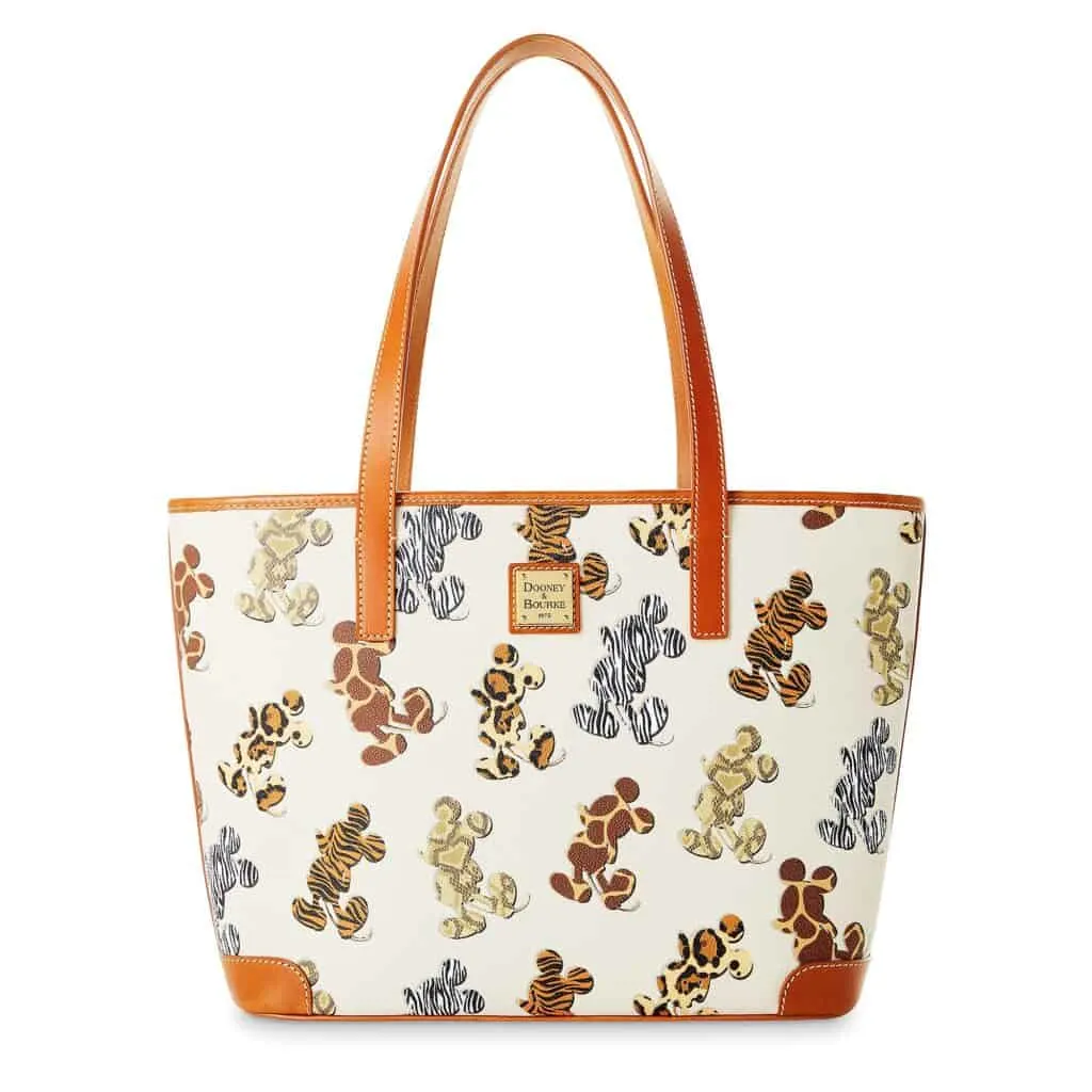 Mickey Mouse Animal Print Tote by Dooney & Bourke