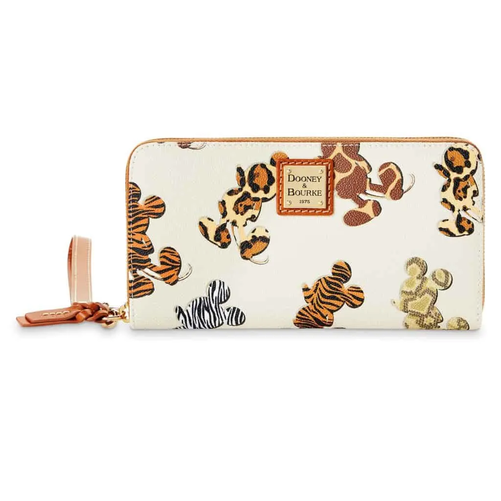 Mickey Mouse Animal Print Wallet by Dooney & Bourke