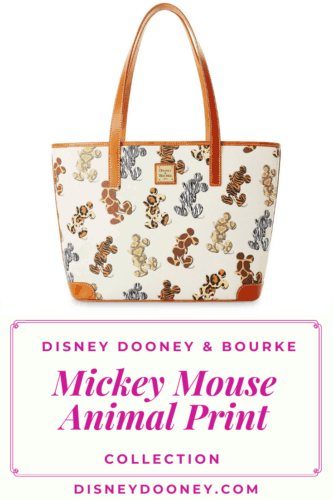 Pin me - Disney Dooney and Bourke Mickey Mouse Animal Print Collection