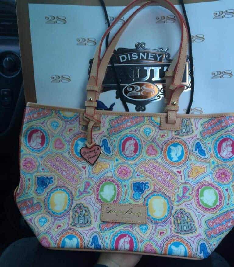 Pop Princess White Tote OOAK