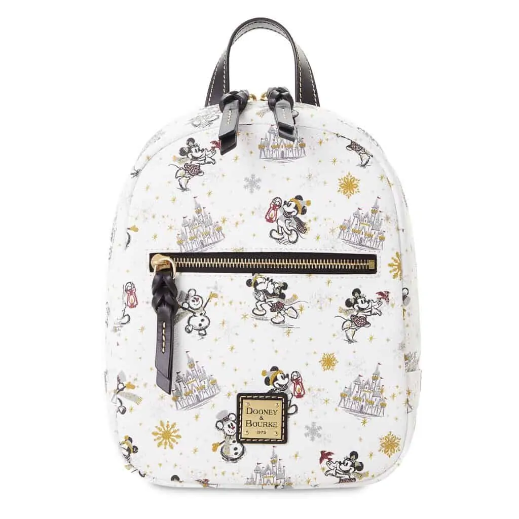 Mickey and Minnie Mouse Holiday 2020 Mini Backpack by Dooney & Bourke