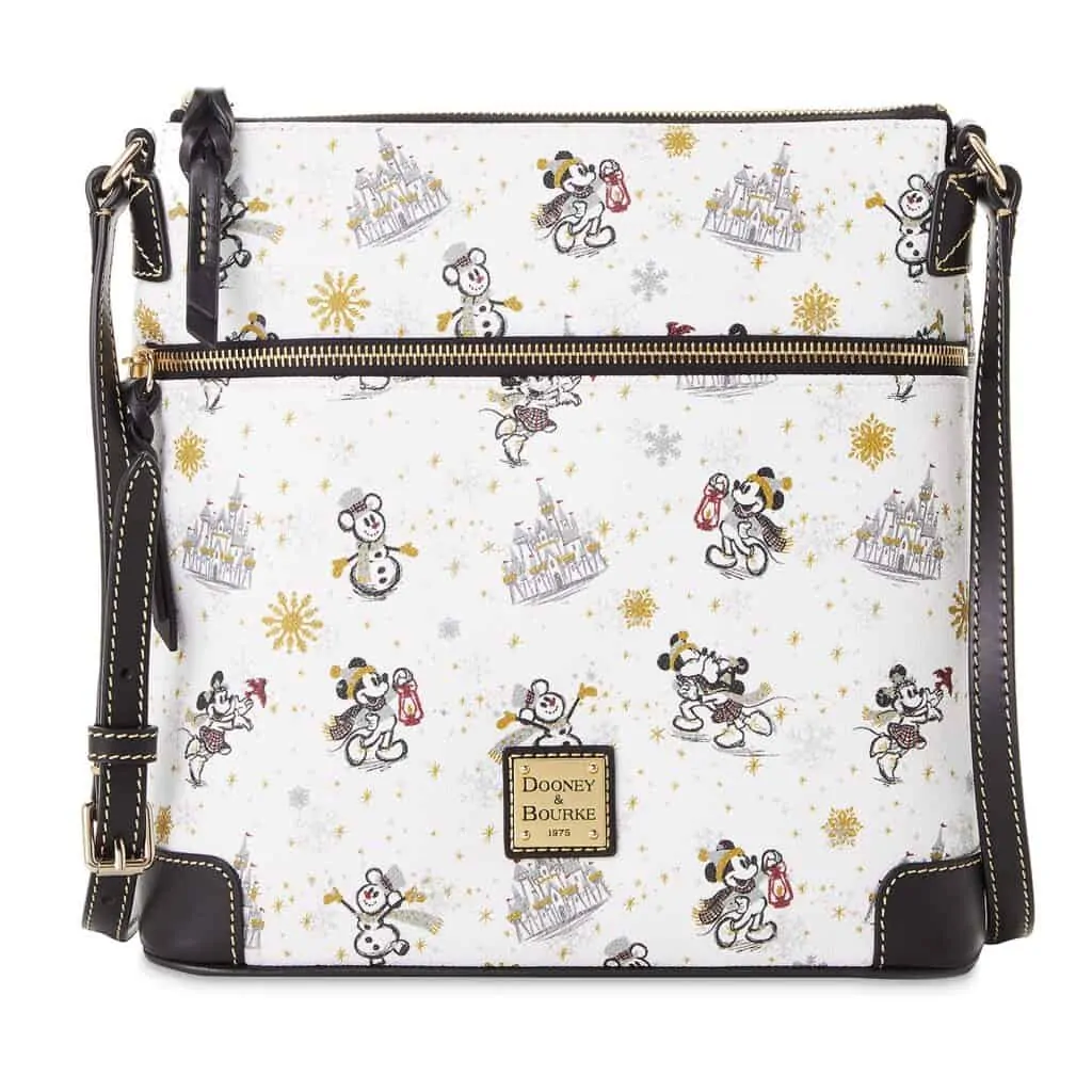 Mickey and Minnie Mouse Holiday 2020 Crossbody Bag by Dooney & Bourke