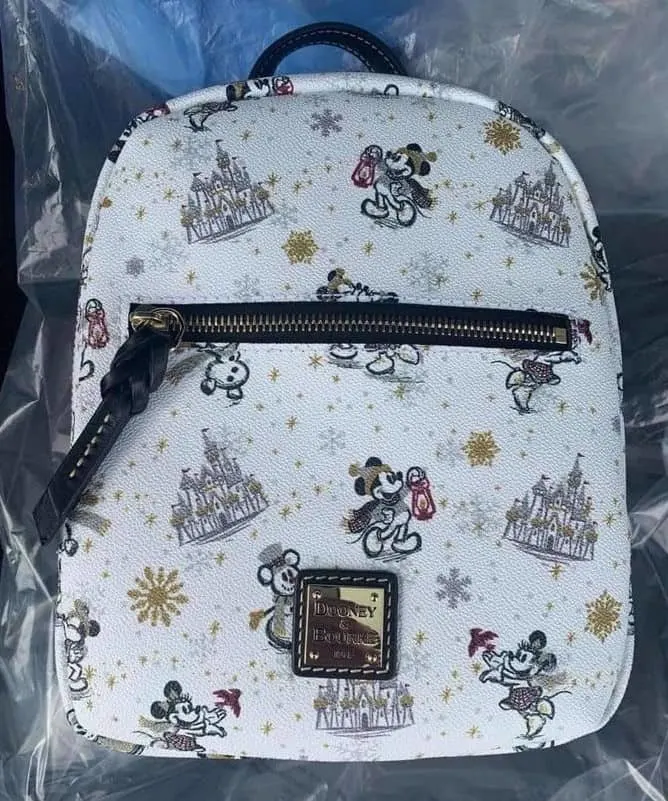 Mickey and Minnie Mouse Holiday 2020 Mini Backpack 