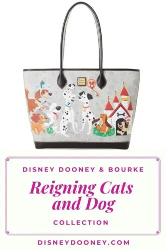Pin me - Disney Dooney and Bourke Reigning Cats and Dogs Collection