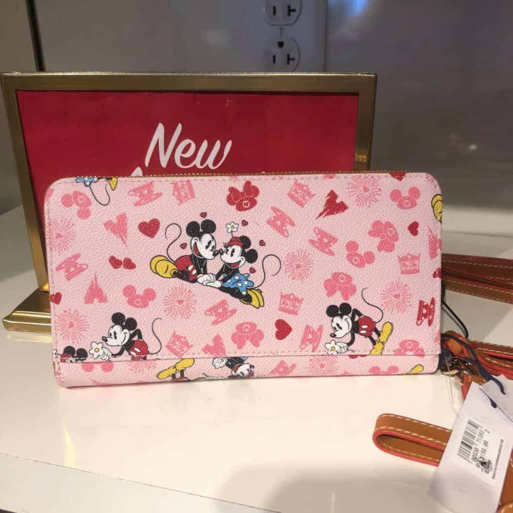 Mickey and Minnie Love Wallet (back)