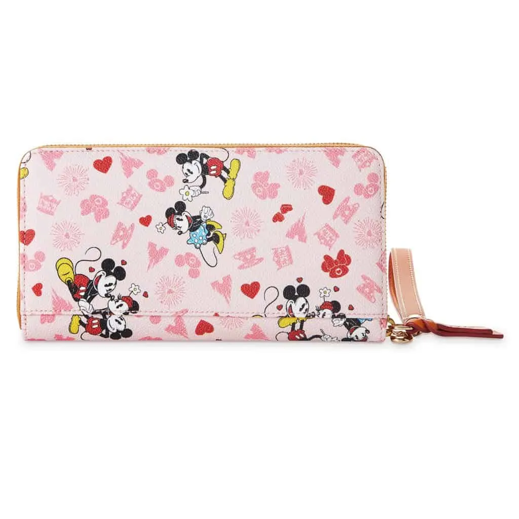 Mickey and Minnie Love Wallet (back) by Dooney & Bourke