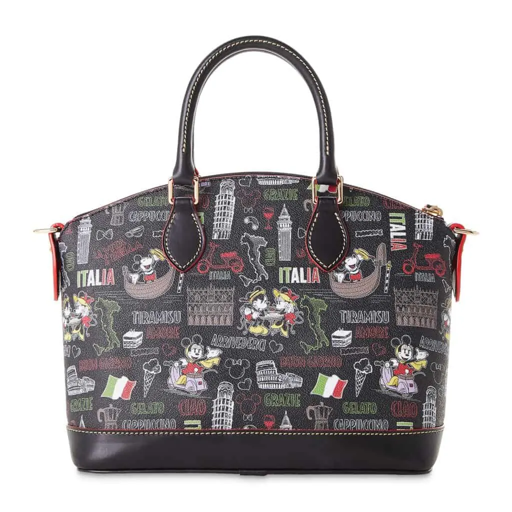 Mickey and Minnie Mouse Italia Satchel by Dooney & Bourke