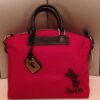 Red Nylon Mickey Crossbody OOAK