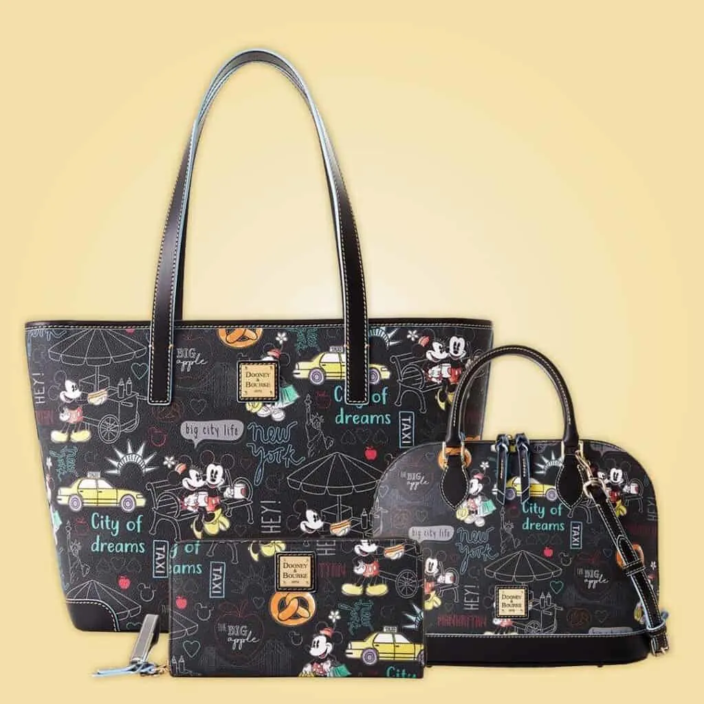 Mickey and Minnie New York City Collection by Dooney and Bourke