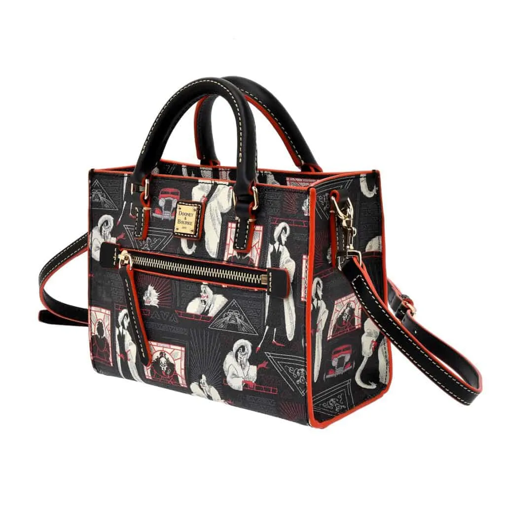 Cruella Shoulder Bag (side) by Dooney and Bourke