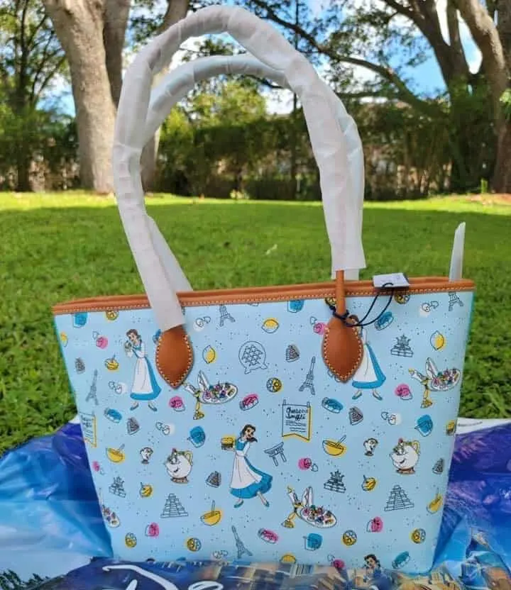 Food and Wine Festival 2021 Be Our Guest Crossbody Bag (back) by Disney Dooney and Bourke