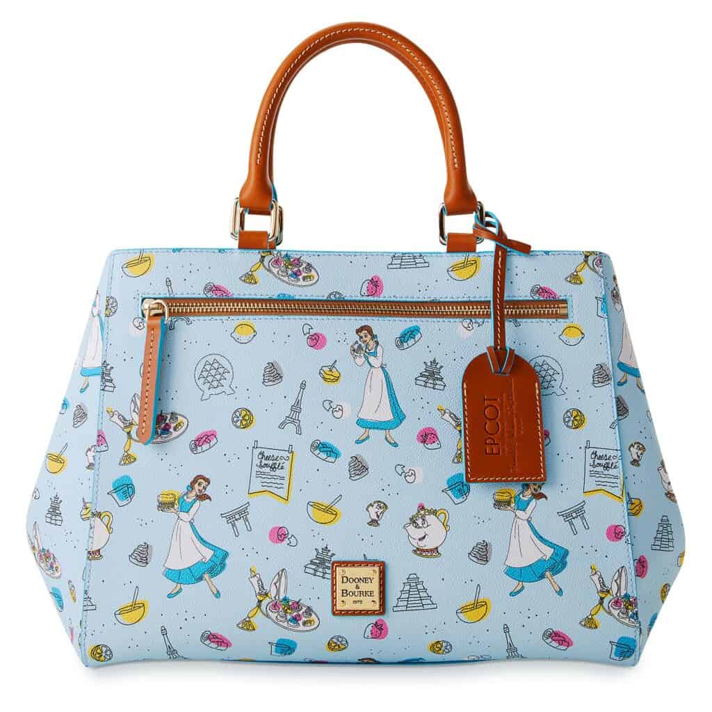 Beauty and the Beast Dooney & Bourke Zip Satchel – Epcot International Food & Wine Festival 2021 Be Our Guest