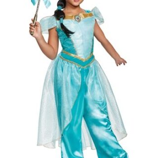 aladdin live action deluxe girls jasmine costume
