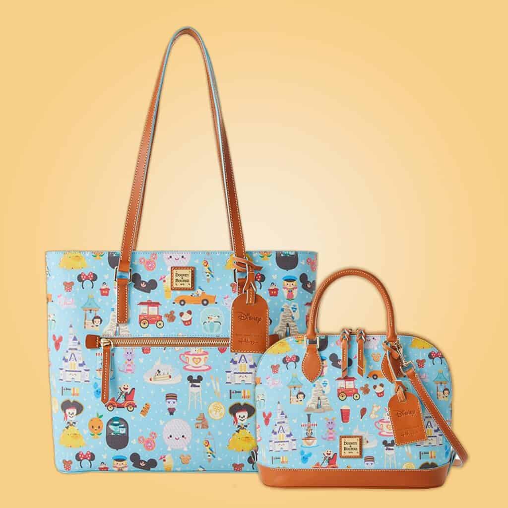 Dooney & Bourke Borsa A Tracolla Plumeria Zip Crossbody, Floreale, 22,9 X 7,6 X 22,8 Cm