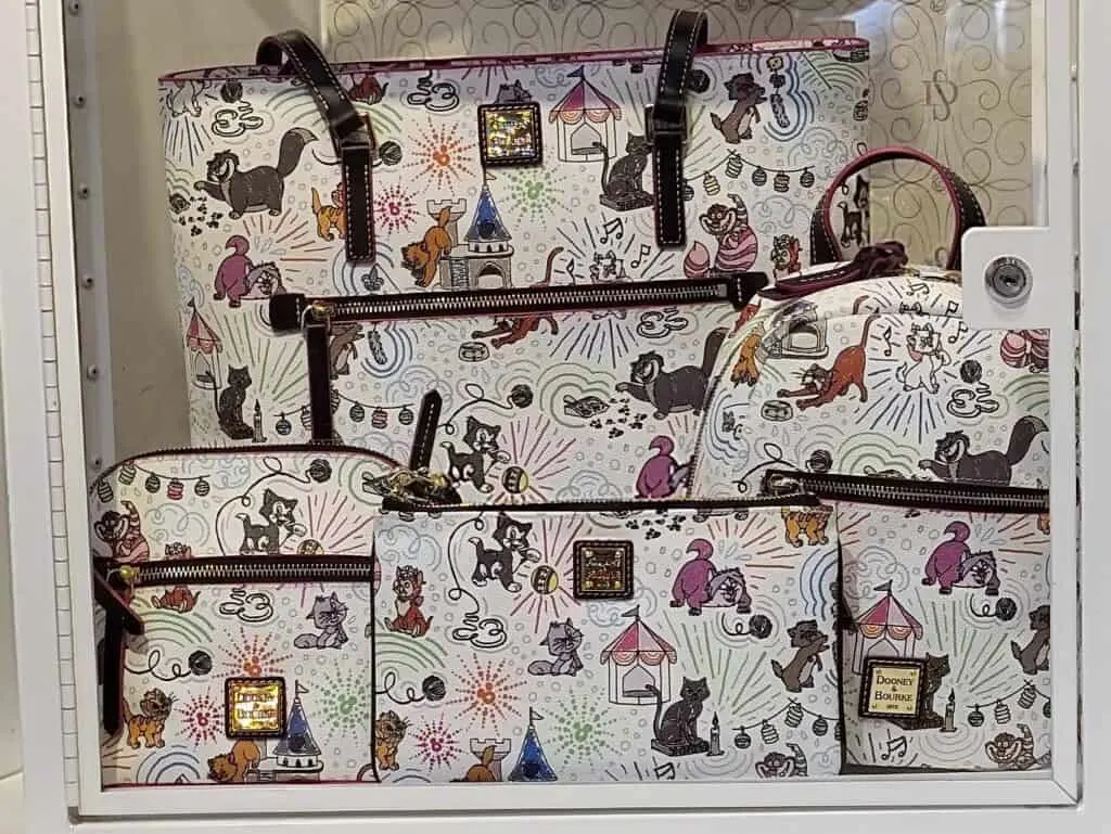 Disney Cats Sketch by Dooney and Bourke Preview
