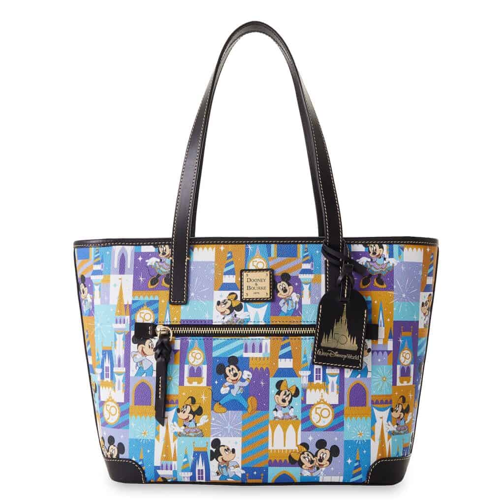 Mickey and Minnie Mouse Dooney and Bourke Tote – Walt Disney World 50th Anniversary