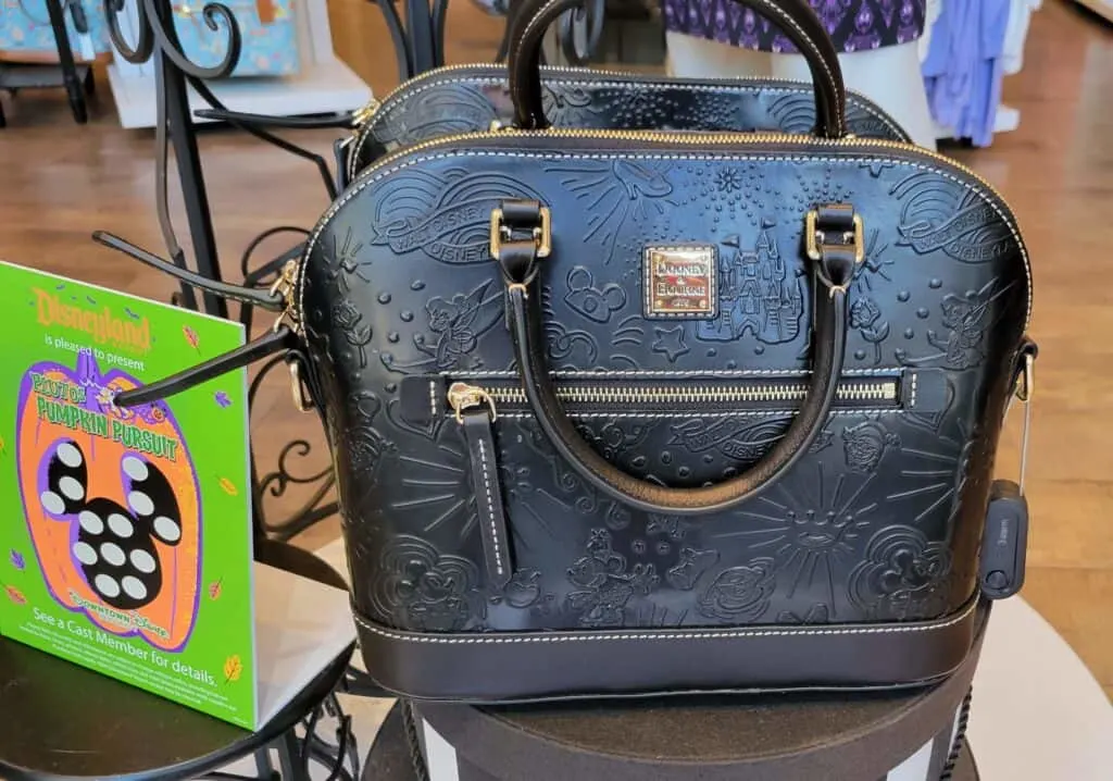 Black Leather Sketch Satchel at The Dress Shop in Downtown Disney