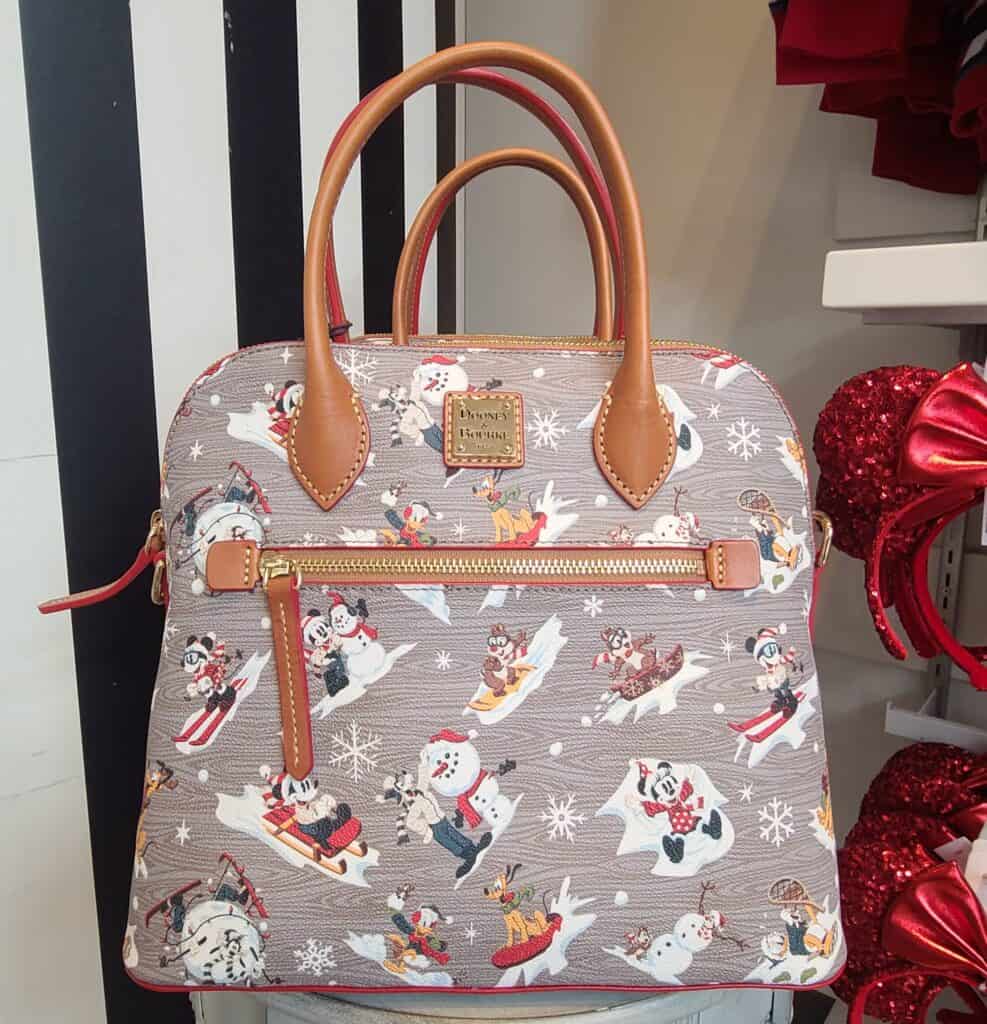 Disney Winter Holiday 2021 Satchel by Dooney and Bourke