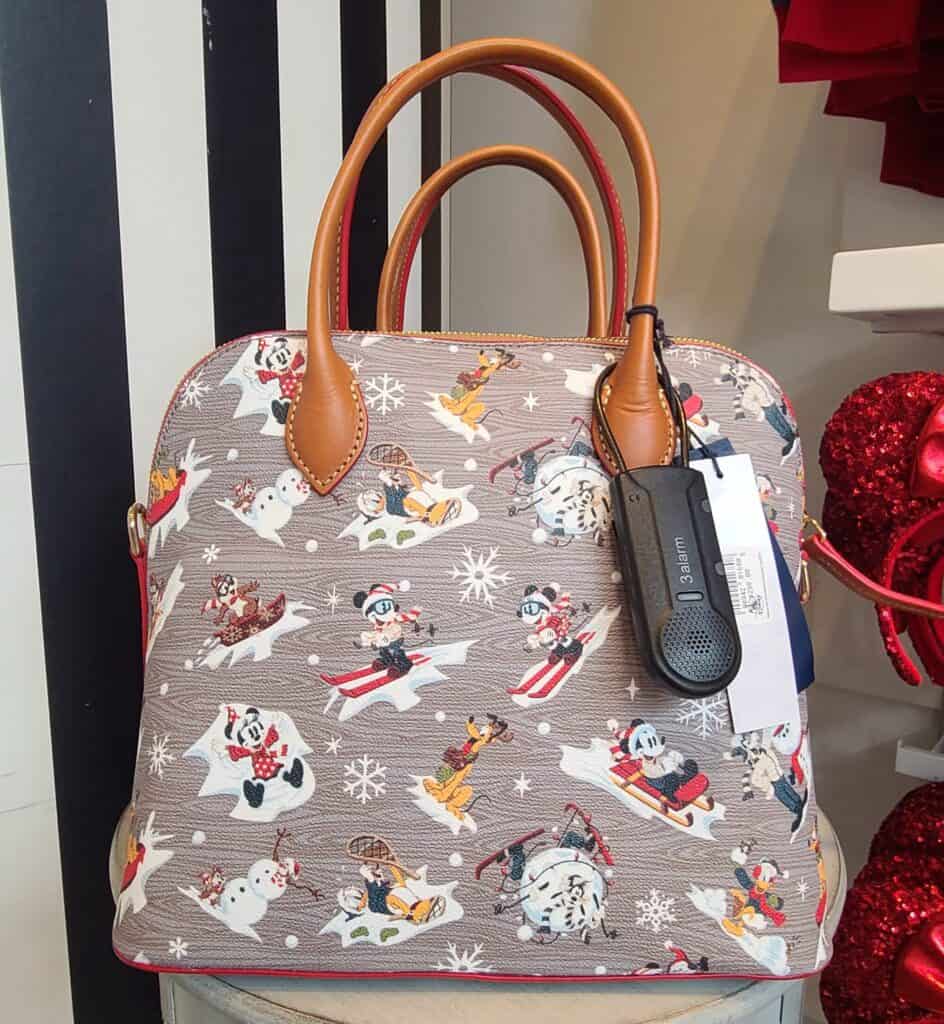 Disney Winter Holiday 2021 Satchel (back) by Dooney and Bourke