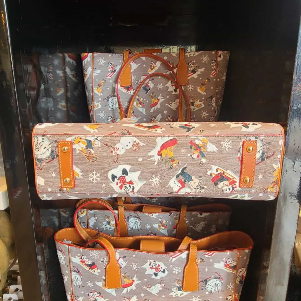 Winter Holiday 2021 Tote (bottom) by Disney Dooney and Bourke