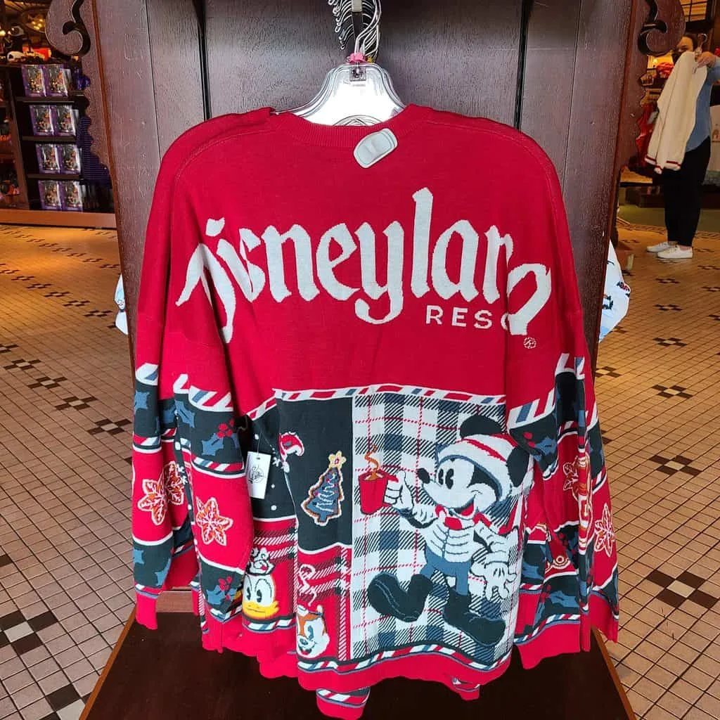 Disneyland Resort Knit Holiday Spirit Jersey