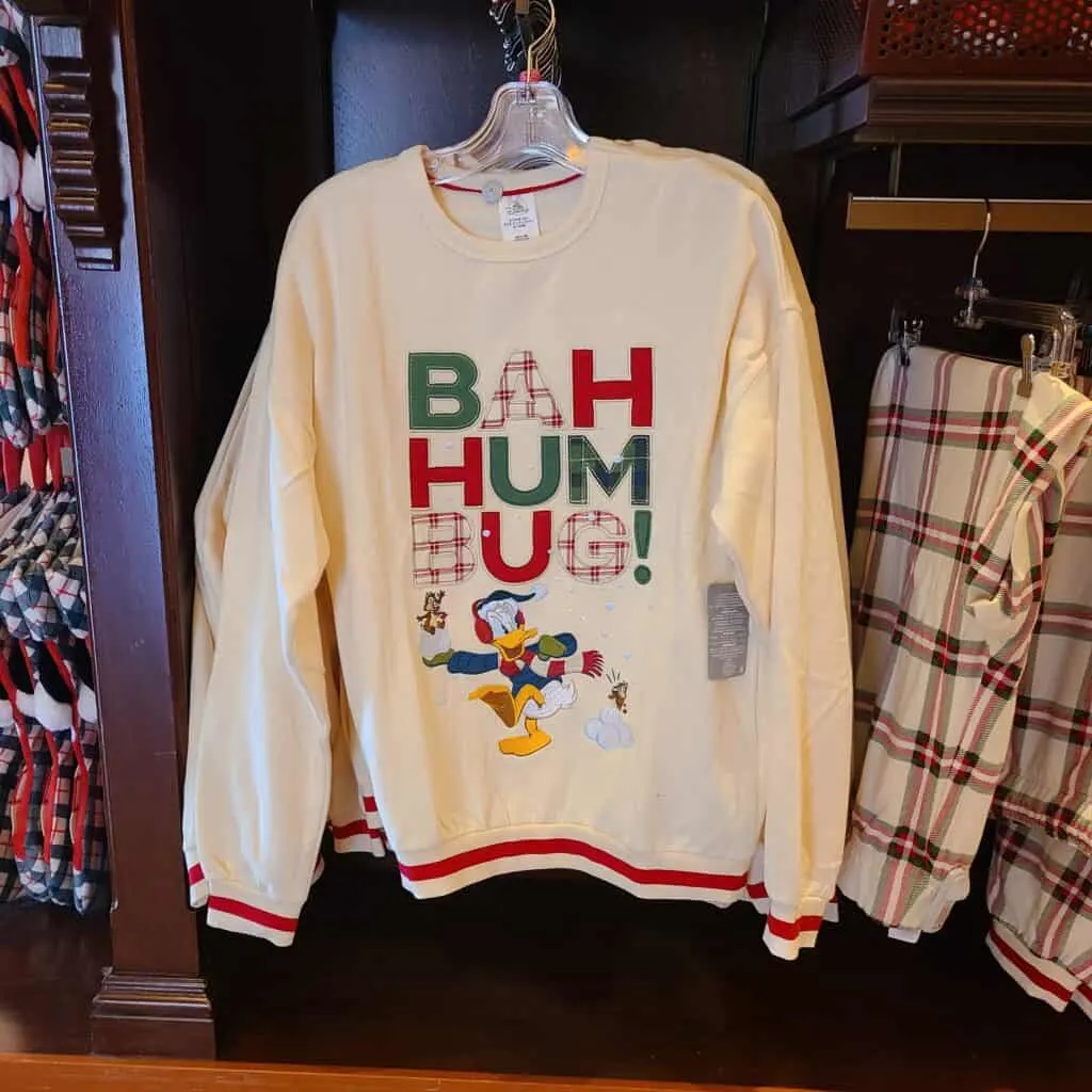 Donald Duck, Chip 'n Dale Holiday Pullover Sweatshirt for Adults