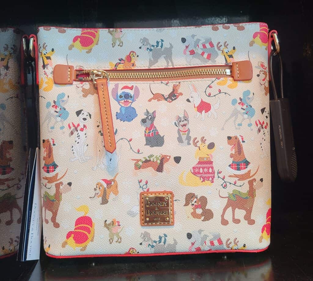Santa Tails Crossbody Bag by Disney Dooney & Bourke
