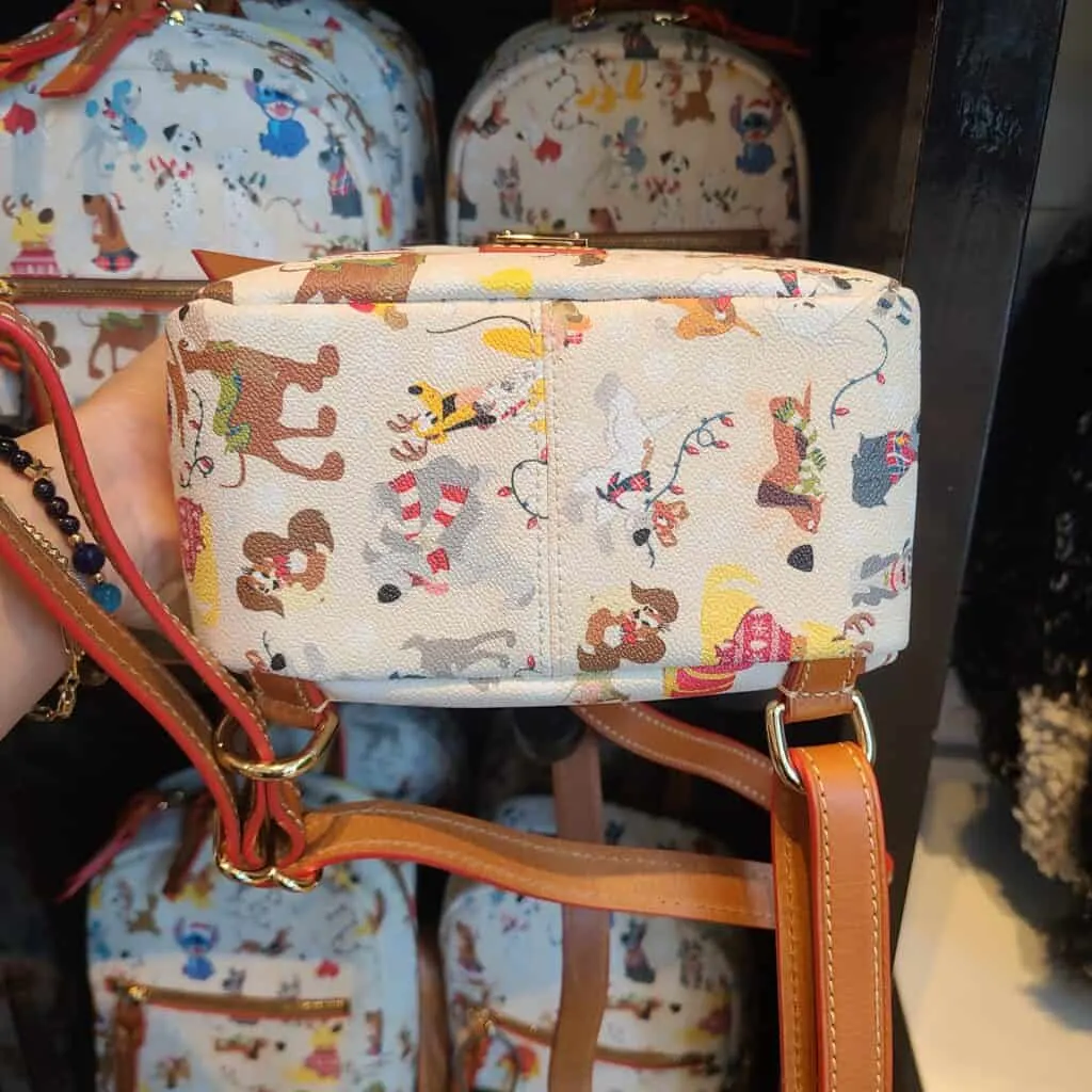 Santa Tails Backpack (bottom) by Disney Dooney and Bourke