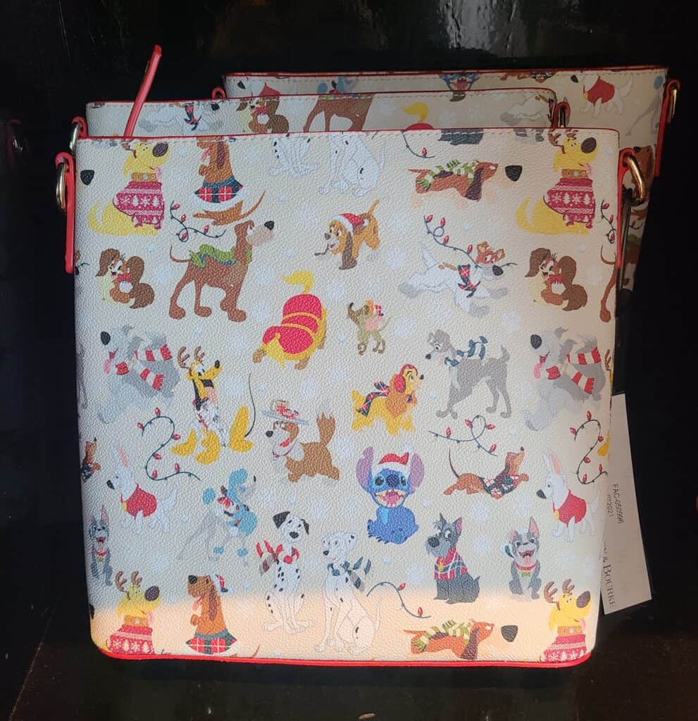 Santa Tails Crossbody Bag (back) by Disney Dooney & Bourke