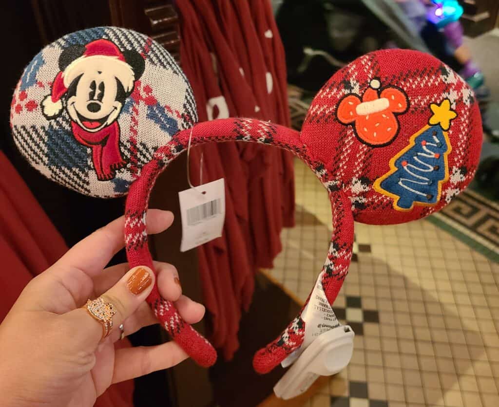 Mickey Mouse Holiday Sweater Ear Headband