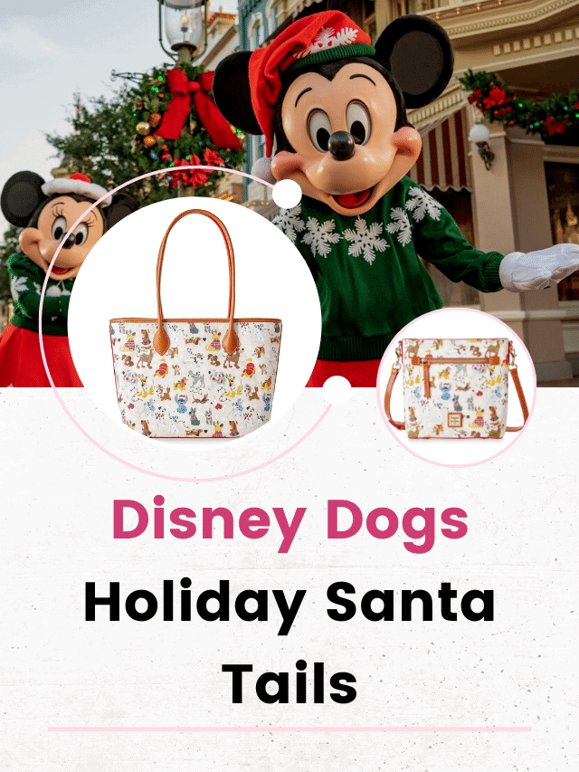 Disney Dogs Holiday Santa Tails