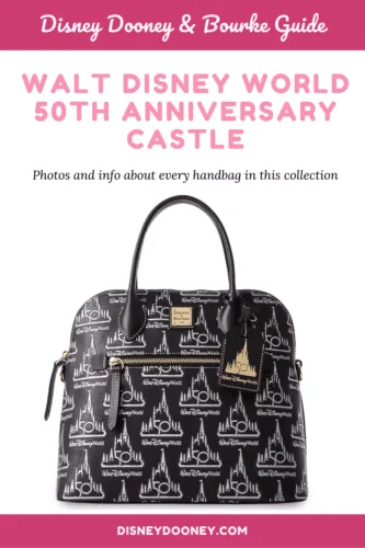Pin me - Walt Disney World 50th Anniversary Castle Collection by Disney Dooney and Bourke 