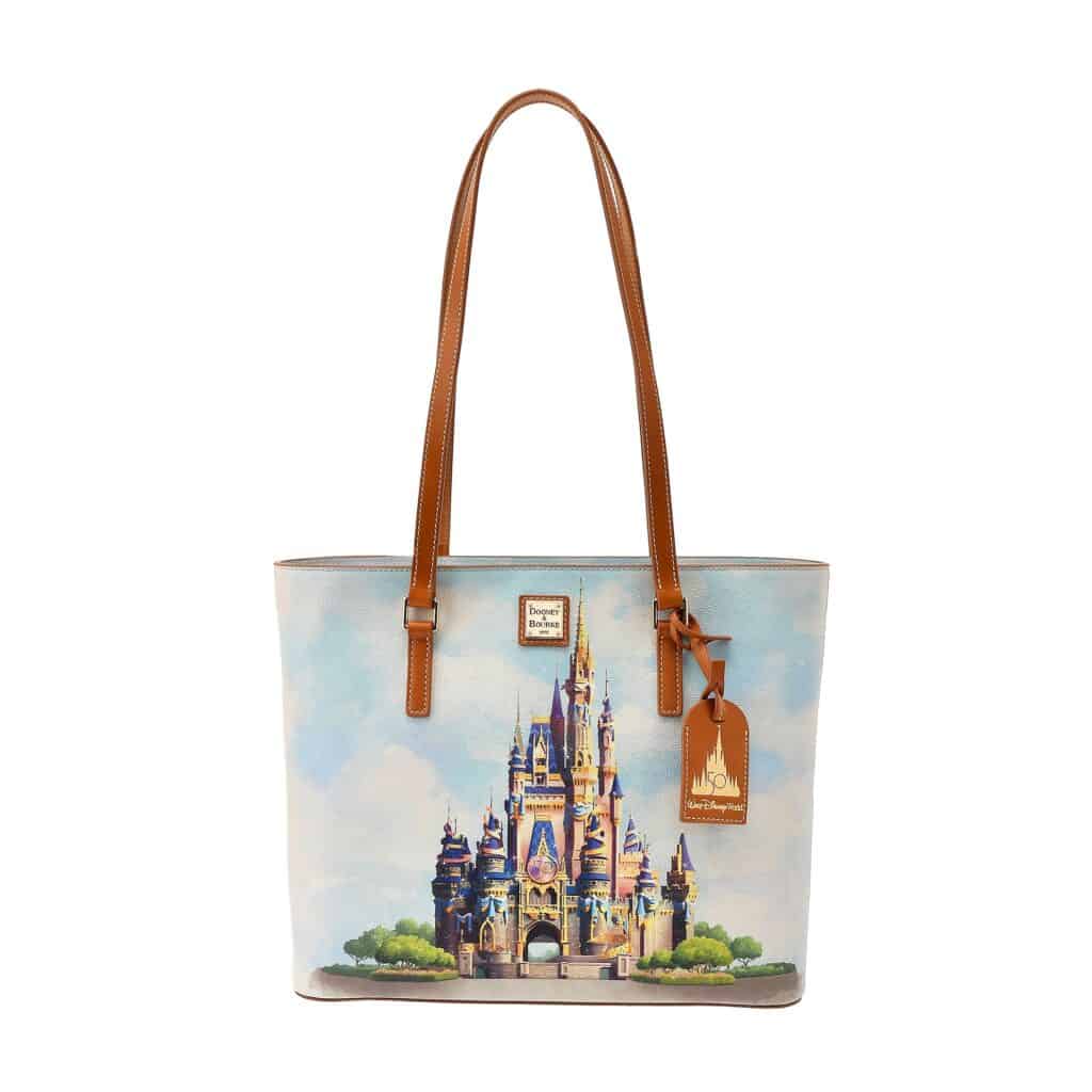 WDW 50th Anniversary Castle Tote by Dooney and Bourke