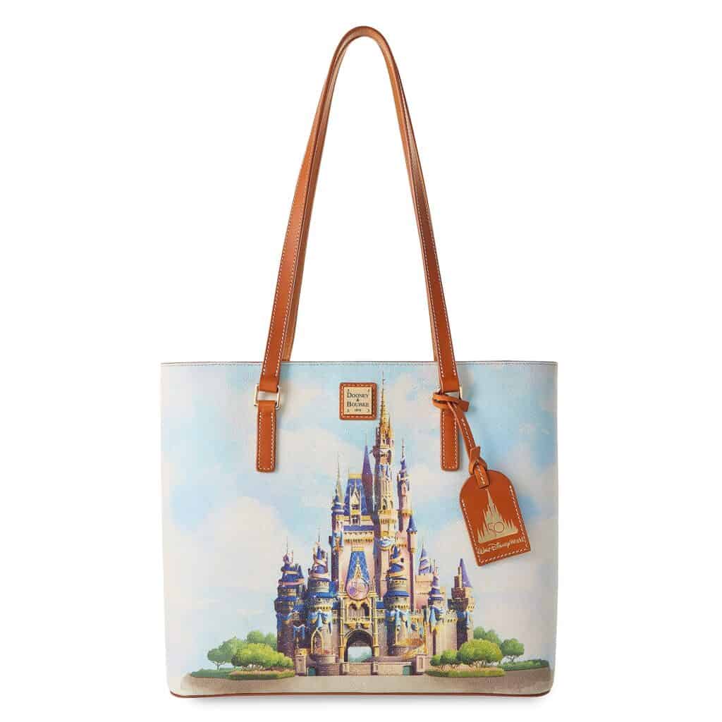 Cinderella Castle Leather Dooney & Bourke Tote Bag – Walt Disney World 50th Anniversary