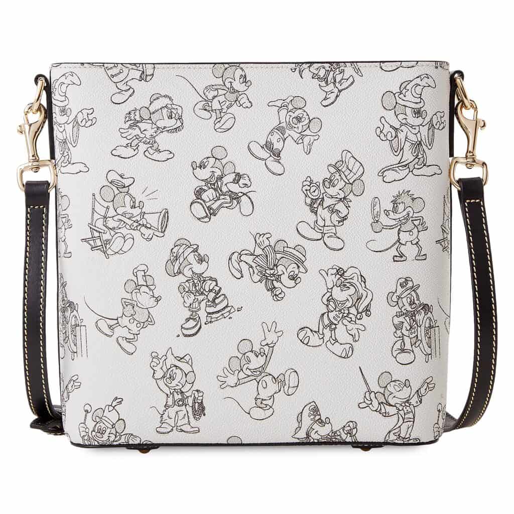 Mickey Mouse Sketch Dooney & Bourke Crossbody Bag (back)