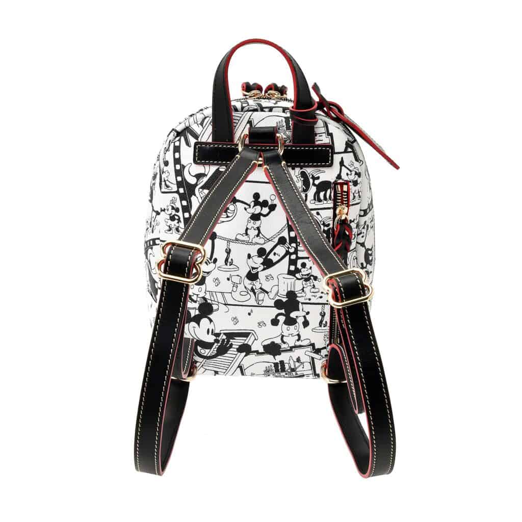 Steamboat Willie Backpack (back) by Disney Dooney and Bourke