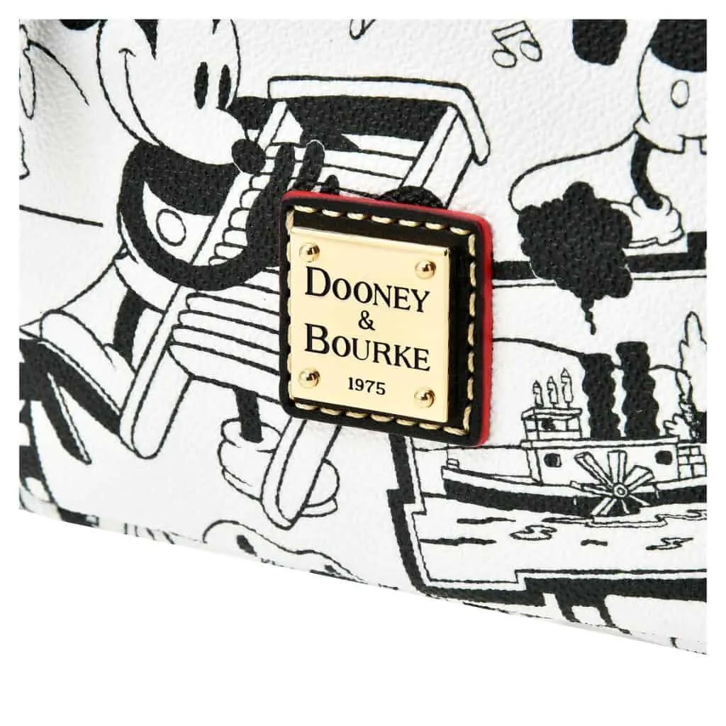 Steamboat Willie Backpack (close-up) by Disney Dooney and Bourke
