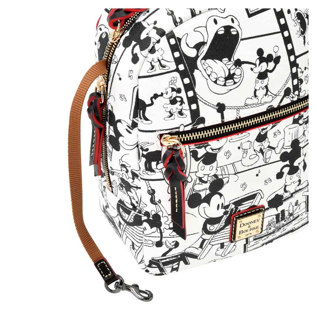 Steamboat Willie Backpack (keyhook) by Disney Dooney and Bourke