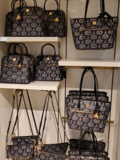 Walt Disney World 50th Anniversary Castle Black Leather Collection at The Majestic Theater at Hollywood Studios