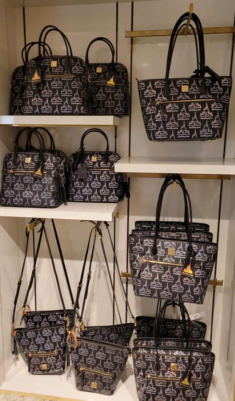 Walt Disney World 50th Anniversary Castle Black Leather Collection at The Majestic Theater at Hollywood Studios