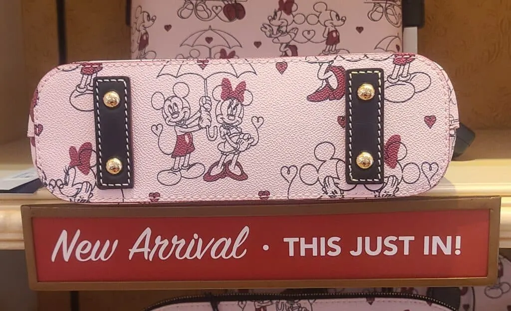 Mickey and Minnie Mouse Valentine's Day 2022 Dooney & Bourke Crossbody Bag (bottom)