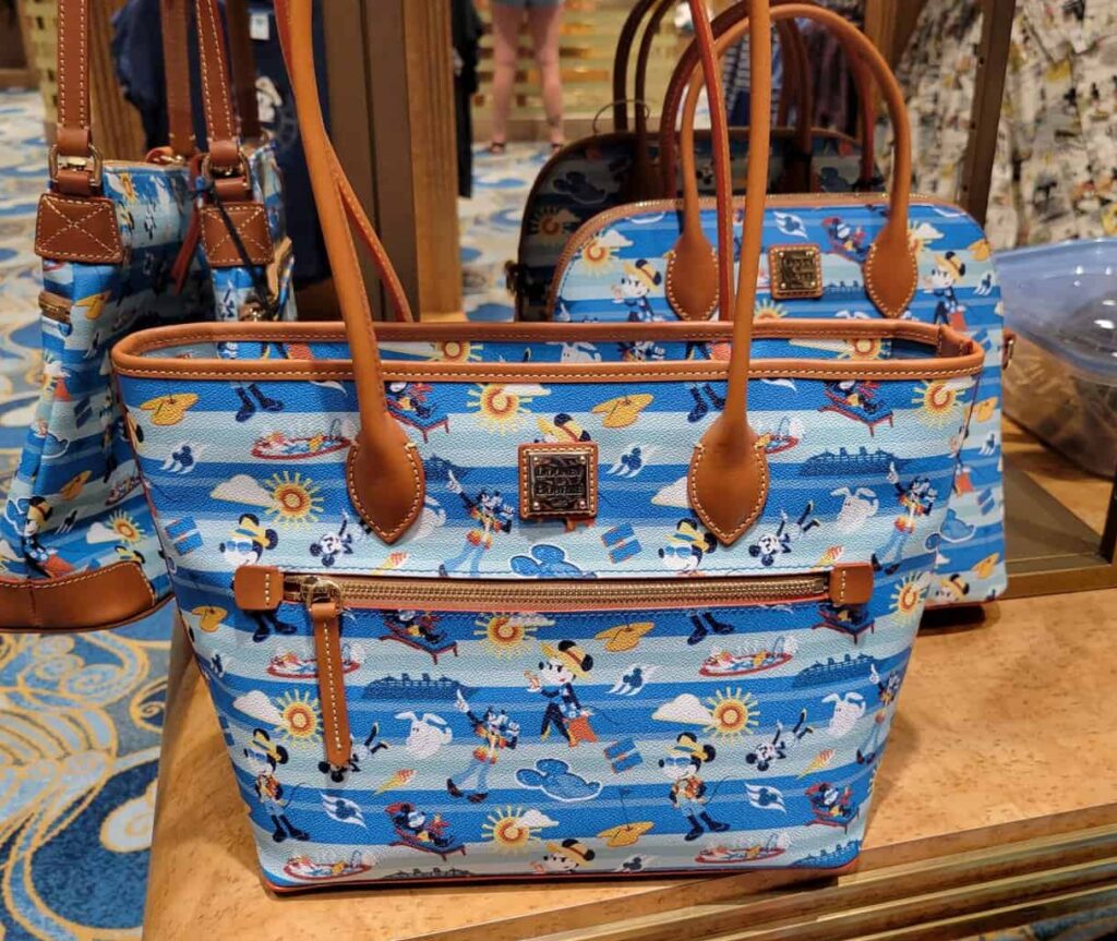 Disney Cruise Line 2022 Mickey and Friends Tote by Disney Dooney & Bourke