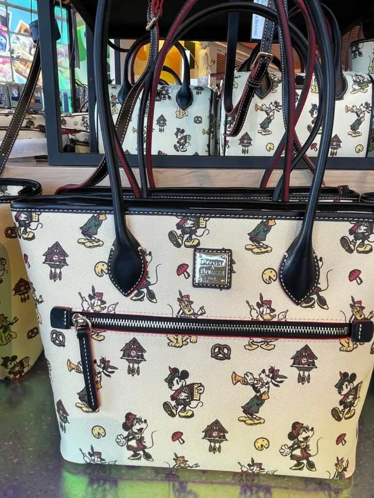 Epcot World Showcase Germany Mickey Mouse and Friends Disney Dooney & Bourke Tote Bag 