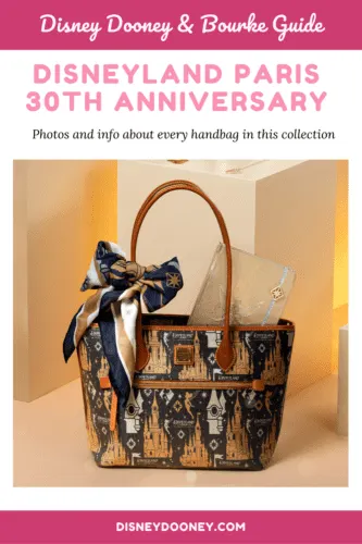 Pin me - Disneyland Paris 30th Anniversary Collection Vacation by Dooney & Bourke